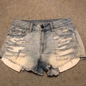 American Eagle Hi-Rise Festival Shorts